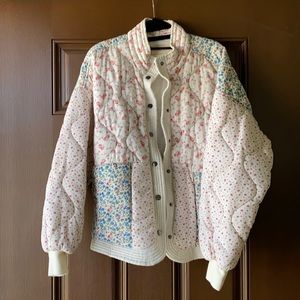 BLANKNYX. XS. quilted floral jacket 💐